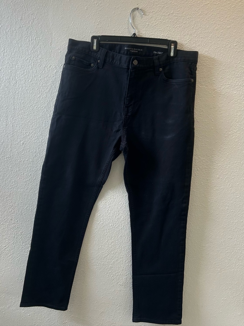 Banana Republic Men's Black Slim Straight Jeans